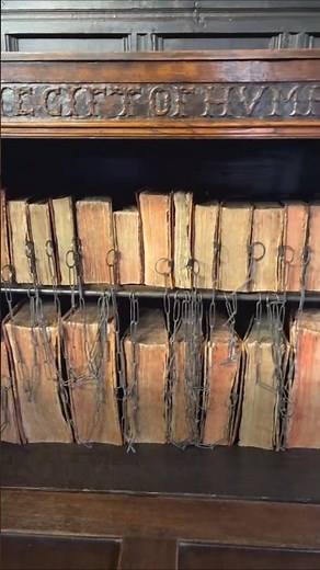 The Oldest Surviving Public Library in England 📚 #library #history #ukheritage