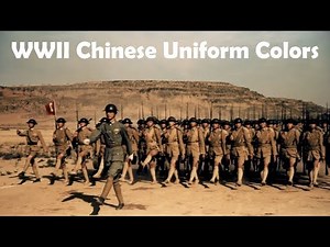 WWII Chinese Uniform Colors