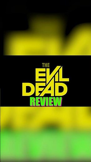 The Evil Dead #moviereview