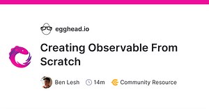 Creating Observable From Scratch