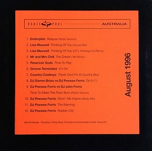 Various - Dance Pool Australia August 1996