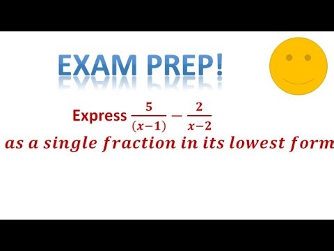 2025 MATHEMATICS PAPER 2 GCE Q2 (a) | SINGLE FRACTIONS|