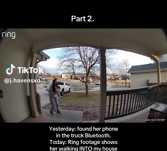 They thought the cameras were off. 🤔 | strangers on ring cameras