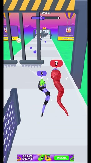 Snake Run Race Game 🐍 New Play Win #gaming #ytshorts #shorts