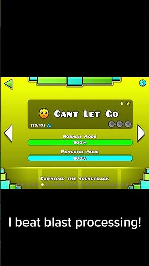 #gd #geometrydash I beat blast processing!