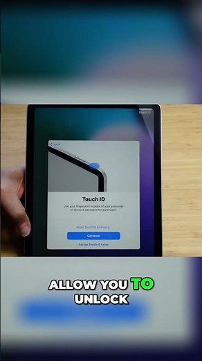 iPad Touch ID Easy Guide to Fingerprint Unlock!