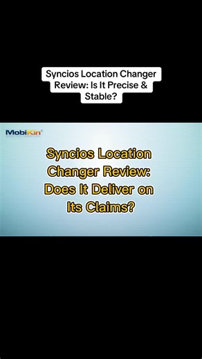 Syncios Location Changer review. #syncioslocationchanfger #review
