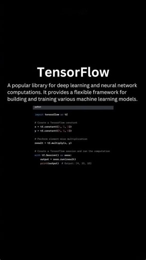 describe tensorflow in one shot #tech #coding #codingbat #education #codeadventure #tensorflowai