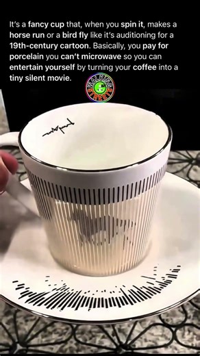 Luycho Mirror Cup Uses Rotating Anamorphic Reflection To Create Zoetrope Style Animated Motion Art