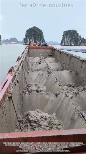 The Engineering Behind Cargo Ship Mud and Sand Transportation