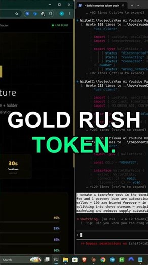 How I Built a $25K Token in 60 Minutes #Shorts