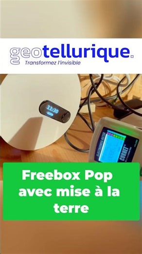 Freebox Pop : la mise à la terre par USB réduit le champ électrique ✅ #electrosmog
