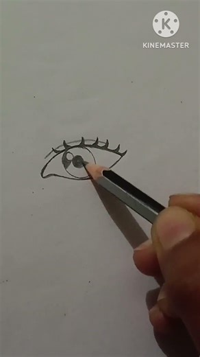 How to Draw Realistic Eyes 👁️✨ | Easy Step-by-Step #shorts