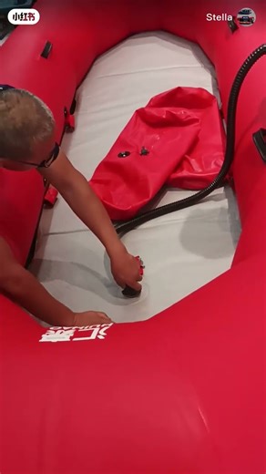 How to inflate the inflatable boat #inflatableboat #fishboat #boating #fish