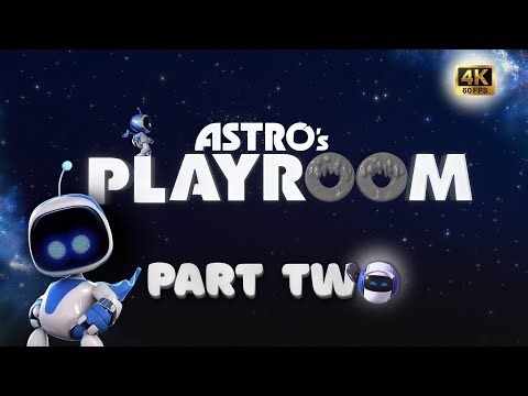 Entering Memory Meadow! | Astro’s Playroom Part 2 – Gusty Gateway (4K 60FPS) No Commentary