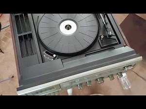 Soundesign turntable/tape player/radio receiver