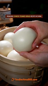 3.7M views · 55K reactions | Trending Chinese steamed bread recipe in China. Do u want to try? #recipe #cooking #chinesefood #mantou #bread #dimsum #comfortfood | foodiechina888 | Facebook