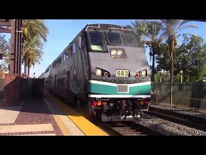 Fullerton 11 4 17 part 2: Metrolink, amtrak and bnsf