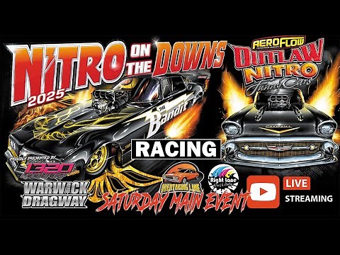 NITRO ON THE DOWNS - Live from Warwick Dragway Australia SATURDAY RACING