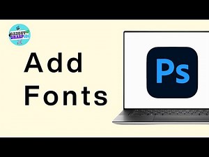 How to Add Fonts to Photoshop (FULL GUIDE)