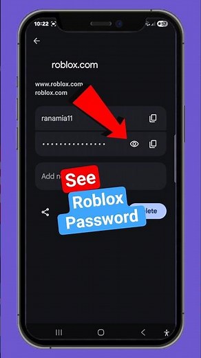 How To See Roblox Password on Mobile | How To Check Roblox Password (Easy Guide)