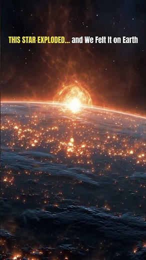 THIS STAR EXPLODED… and We Felt It on Earth