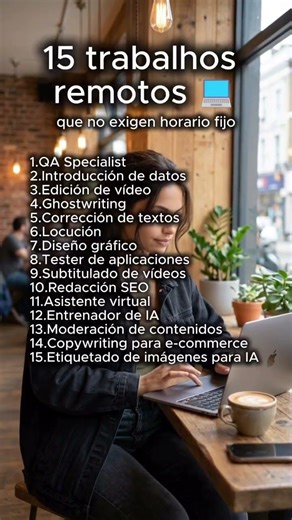 Por hora o por entrega, existen trabajos remotos que no exigen un horario fijo: tú organizas tu día