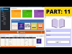 Java Library Management System Project In Netbeans With MySQL - [Part 11]