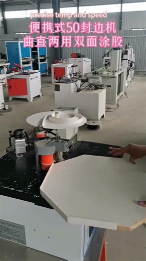 TS 50 edge banding machine for small furniture factories, woodworking workshops #woodworkingmachine