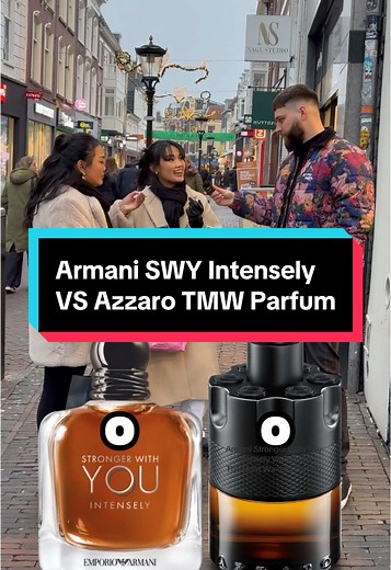 Armani Stronger With You Intensely vs Azzaro Most Wanted