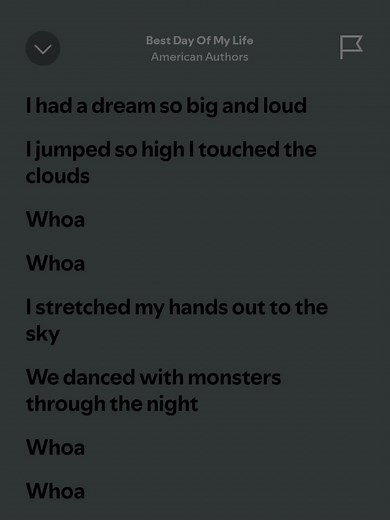 #spotify #fullsong #lyrics #fyp | best day of my life