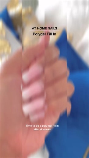 At-Home Polygel Fill Tutorial
