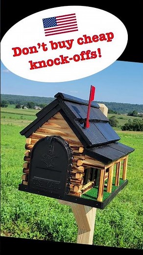 Unique Log Cabin Mailboxes You Have To See!
