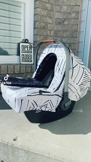 2.9K views | Winter - Black and Cream Mudcloth, Currently in-stock along with many other summer and winter options, Ships within 1-3 business days for all in-stock covers! | Gliz Design | Facebook