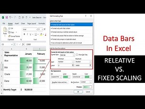 How To Use Fixed Scale in Conditional Formatting in Microsoft Excel - Lesson 18
