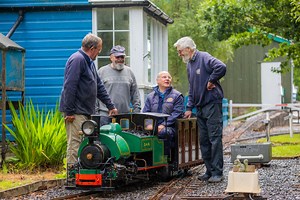 Full steam ahead as Perthshire's miniature railway enthusiasts prepare to welcome crowds