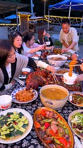 87K views · 1.9K reactions | Home style cooking filled with life roasting pork and stewing chicken with morel mushrooms to welcome friends | Evan Long | Facebook