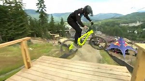 517K views · 5.8K shares | Brett Rheeder finally grabbing the Crankworx crown. This run was one of our highlights of the year. Credit: Red Bull Content Pool | Dirt Magazine | Facebook