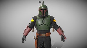 Boba Fett - Download Free 3D model by Damian Czarnojan (@damian9452)