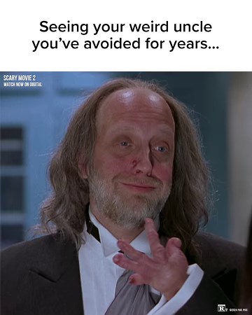 2.1M views · 16K reactions | Nothing scarier than spending your holiday weekend with your weird relatives. See Anna Faris in #ScaryMovie 2, on Digital: paramnt.us/scarymovie2 | Scary Movie | Facebook