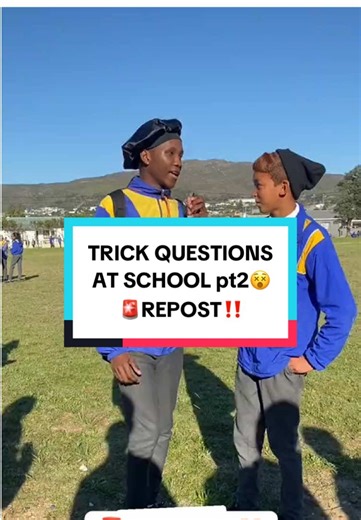 Hilarious School Interview Trick Questions Part 2