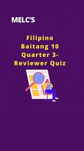 Filipino 10- Reviewer Quiz #filipino10 #Filipino Reviewer Grade 7-10