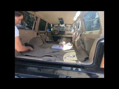 Jeep Cherokee XJ carpet clean