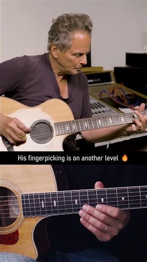 His fingerpicking is on another level 🔥