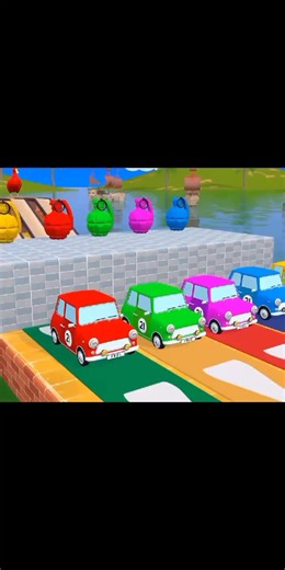 Explore the Long Slide Animal Game in 3D Animation