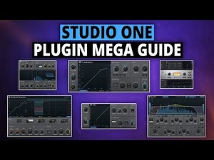 Studio One Stock Plugins Mega Guide (All in One Video!)