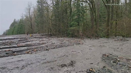 Nearly 50 miles of US Highway 2 closed after flooding and mudslides