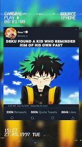 Deku found a kid who reminded him of his own past 🙂 || my hero academia || #anime #animeedit #short