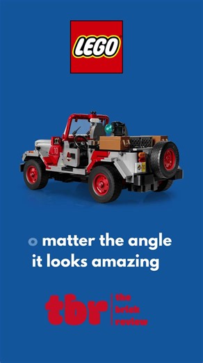 🦖 LEGO Jurassic Park: Jeep Wrangler! 🚙