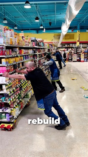 Behind the scenes at our Burr Ridge location… We're gearing up to bring you an exciting, refreshed shopping experience with our latest store updates! | Brookhaven Market